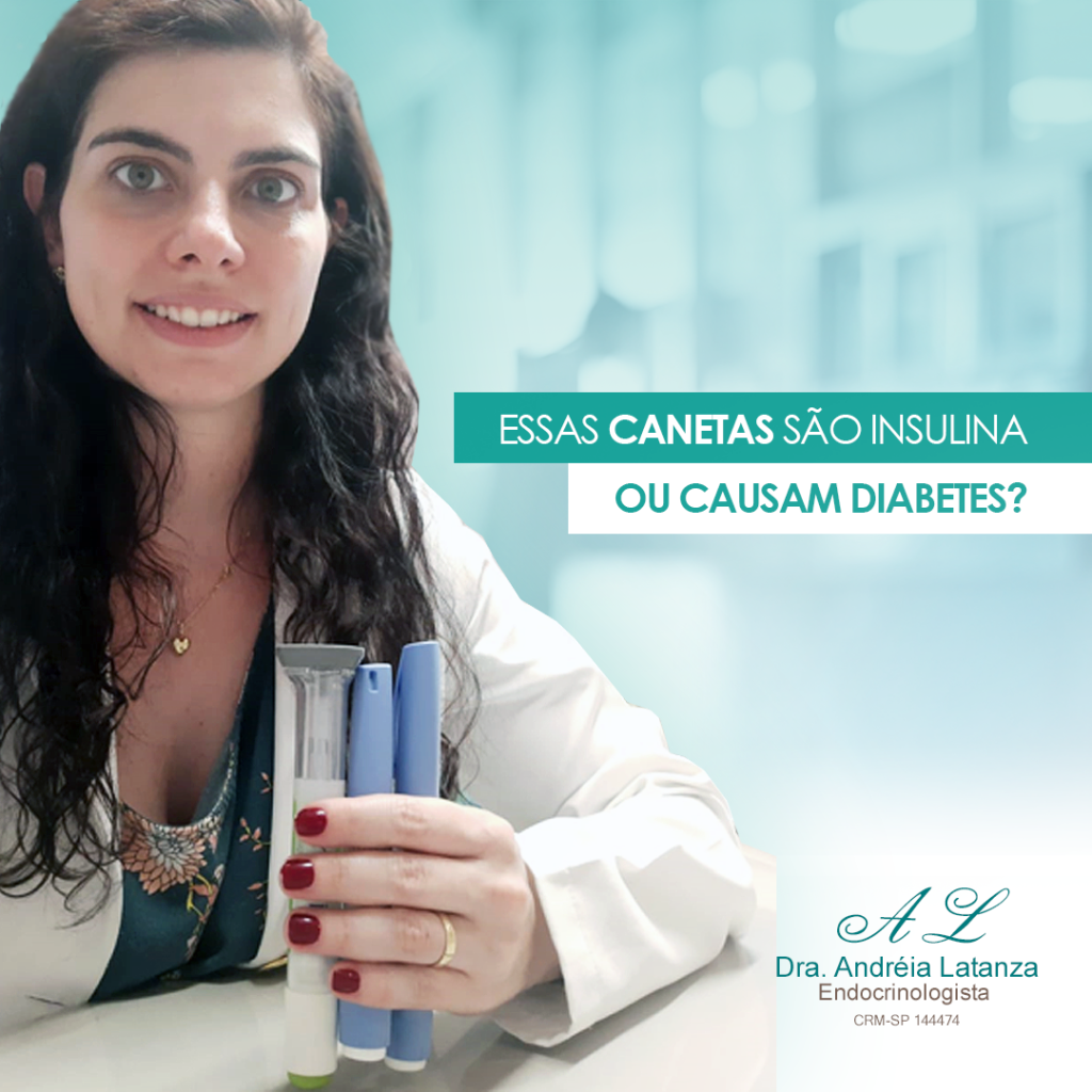 ESSAS CANETAS SÃO INSULINA OU CAUSAM DIABETES?